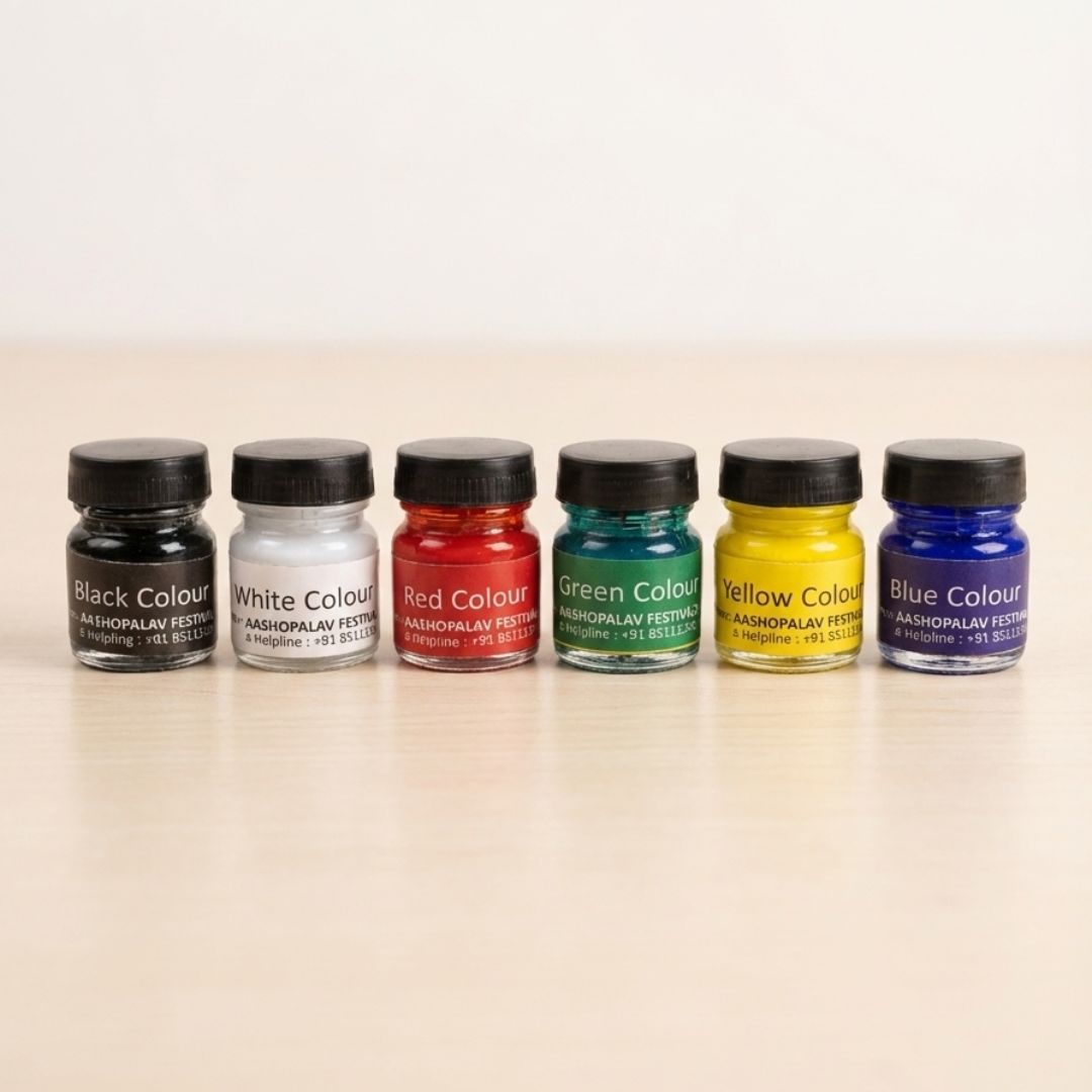 Premium Art Colors for DIY Clay & Crafts (only Colours)