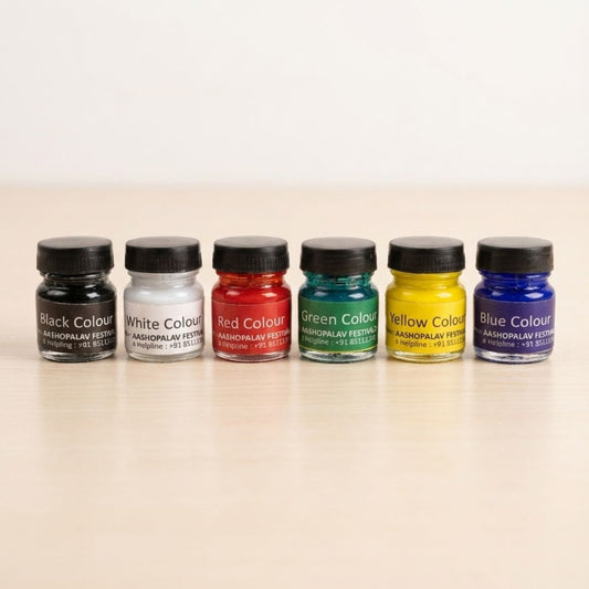 Premium Art Colors for DIY Clay & Crafts (only Colours)